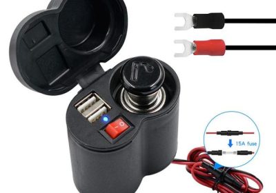 Adaptador cigarrera para motocicletas